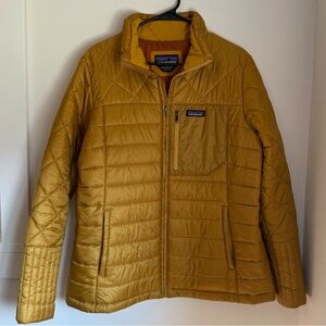 Patagonia Mustard Yellow Puffer Jacket